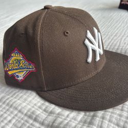 New Era NY Yankees 1996 World Series Patch 59Fifty fitted Hat 