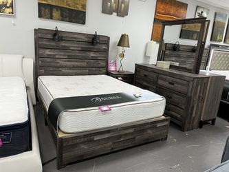 5PC BEDROOM SET ON SALE NOW EVERYTHING MUST GO UP TO 70% OFF 