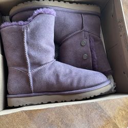 Ugg Women’s Bailey Snaps Raro Suede Boots Size 8