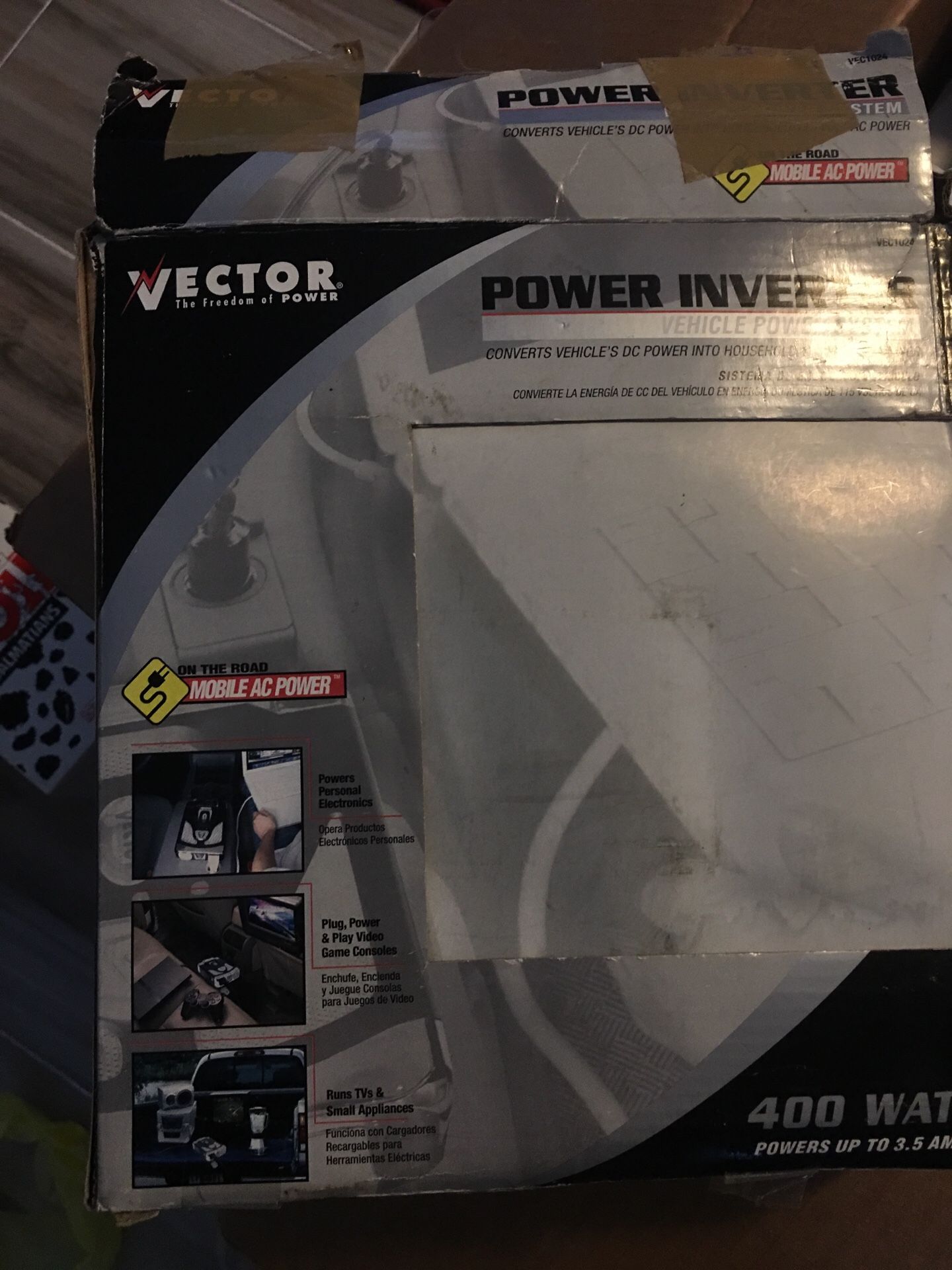 Vector power inverter 400 watt