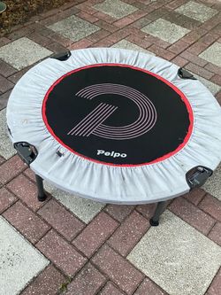 Mini trampoline exercise rebounder