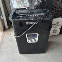 paper shredder (check description)