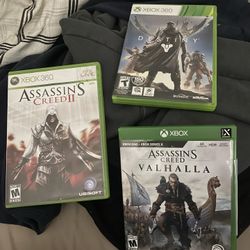 Xbox One And 360 Games