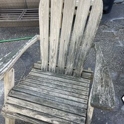 Teak Adirondack Chair