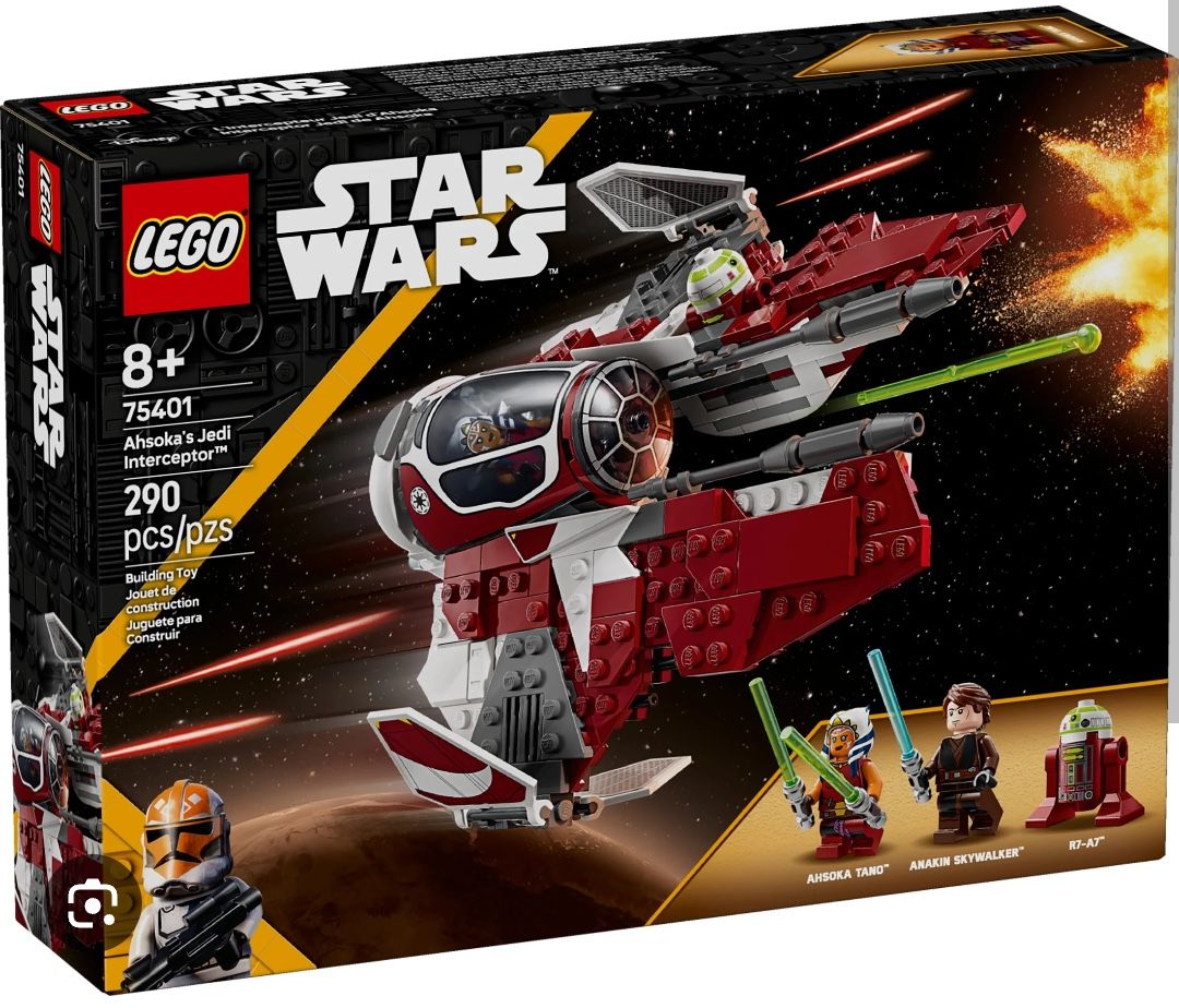 New Star Wars Ahsoka's Jedi Interceptor.