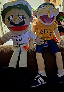 Jeffy & Chef. PeePee puppets