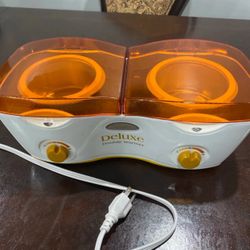 Double wax warmer