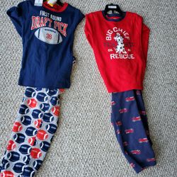 NEW Boys Pajamas Size 7