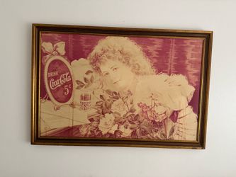 Vintage Framed Coca-cola