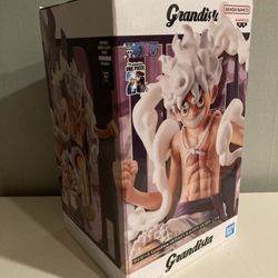 Bandai Namco One Piece Monkey D Luffy Gear 5 Grandista Anime Figure NEW