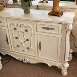 Antique White Dresser