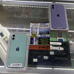 iPhone 11 (unlocked)💜💚-🆕 