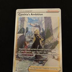 Cynthia’s Ambition- Crown Zenith