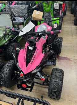 Pink ATV