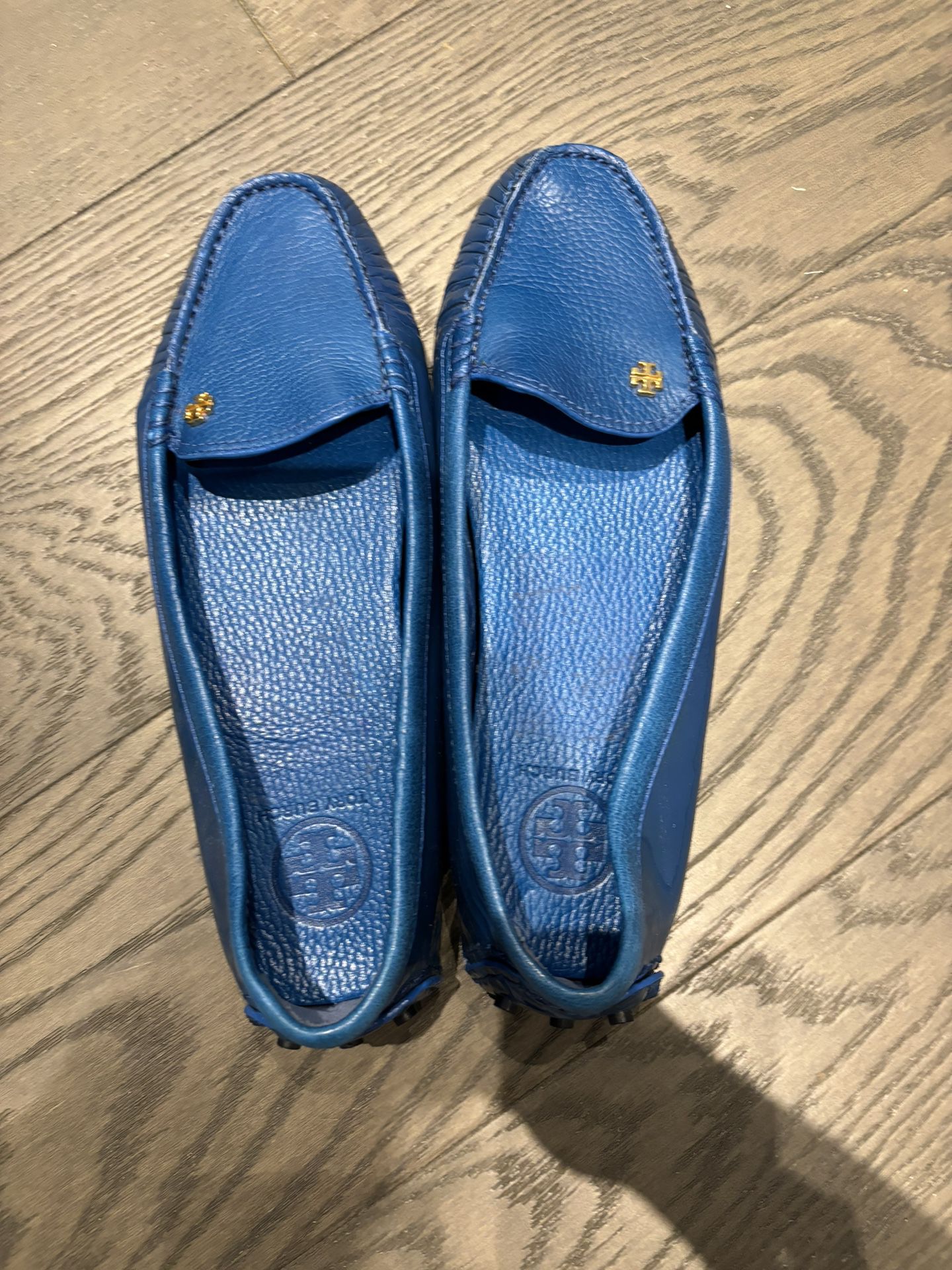 Tory Burch New Blue Loafers 