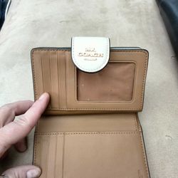 Leather Coach Wallet