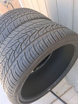 2 tires 295/30/22 ..Nexen Rodian HP..