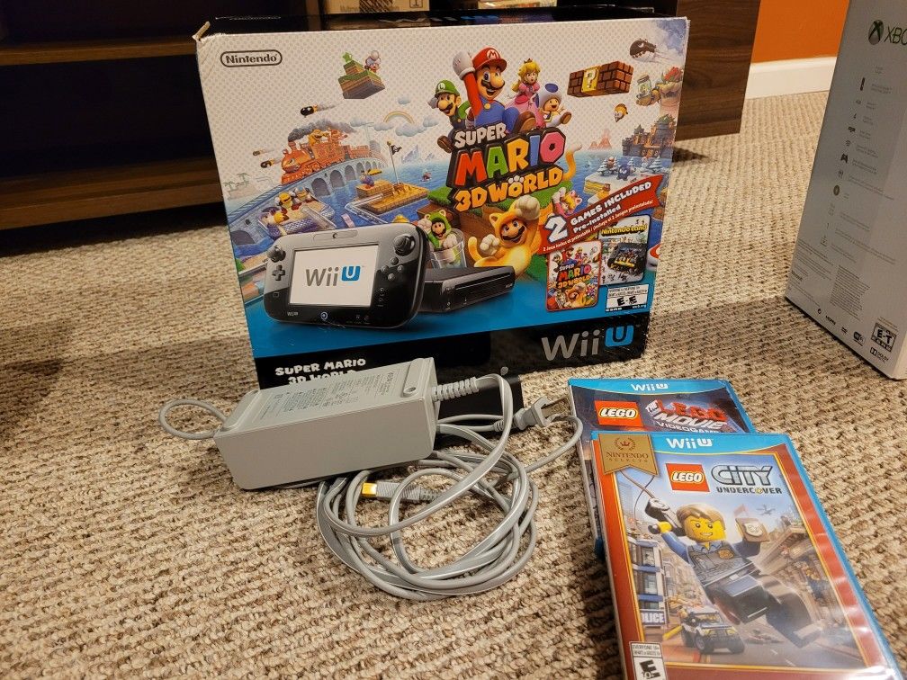 Nintendo Wii U With Games