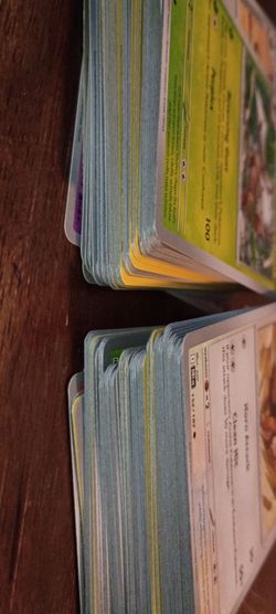 Large Lot of Pokémon Trading Cards