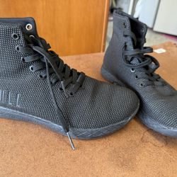 Black Nobull High Tops Size 9 Woman 7.5 Men