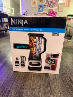Ninja professional blender & nutri ninja cups
