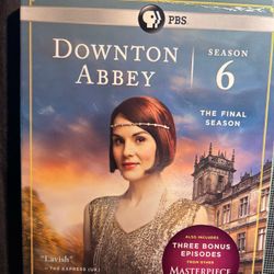 Downtown Abbey - Season 6 Six The Final Season PBS (DVD) Original UK Edition S (DVD)