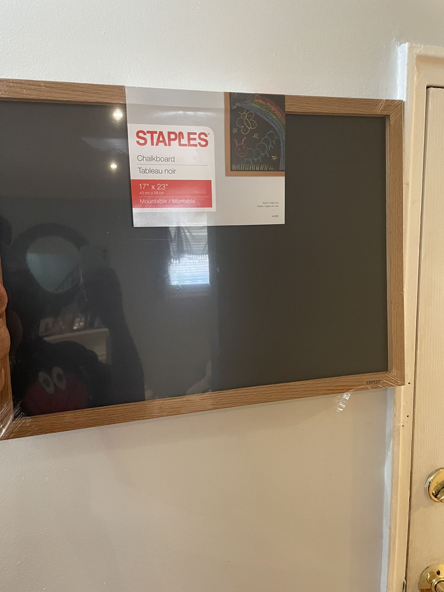 Staples 17x23 chalkboard BRAND NEW