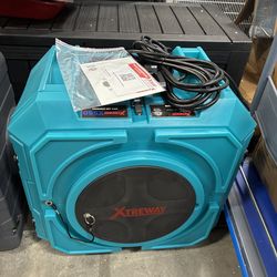 New Air Scrubber with 3 Stage Filtration, Stackable Negative Air Machine for Industrial and Commercial Use, Heavy Duty Air Cleaner