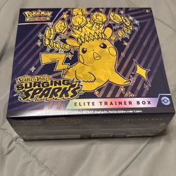 Pokemon TCG Surging Sparks Scarlet & Violet Factory Sealed Elite Trainer Box ETB