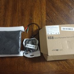USB slim portable optical drive