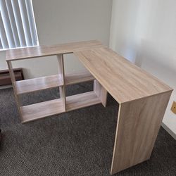 L-Shaped Desk / Shelving Unit