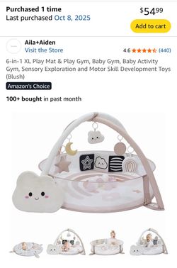 Play mat & play gym for baby