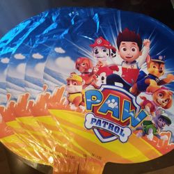 Paw Patrol balloons paw patrol backdrop paw patrol decorations cake topper