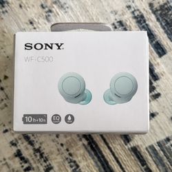 Sony WF-C500 Wireless Earbuds In Excellent Condition! Used Maybe Twice!!