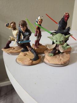Disney Infinity Star Wars Figures Set of 5