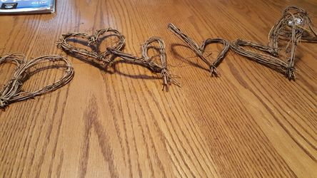 Rustic wedding decor