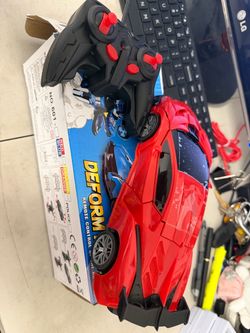 Deform Remote Control Transforming Car with Controller