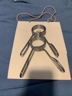 Pair of Weight clips / Metal clips steel