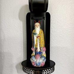 Chinese Taoist God Immortal Figurine Wall Hanging