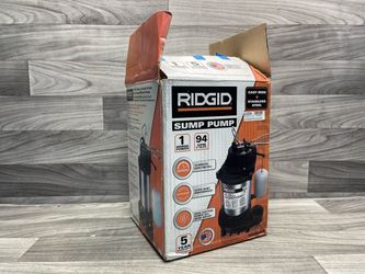 RIDGID 1 HP Stainless Steel Dual Suction Sump Pump (A1D003802)