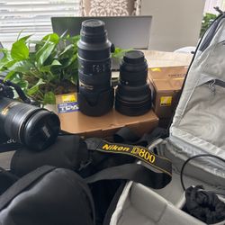 NIKON D800 + PROFESSIONAL f/2.8 LENS KIT
