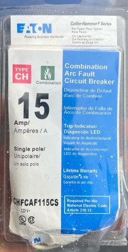 Eaton Cutler-Hammer Series Type CH 15-amp