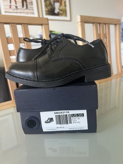 Boys Black Dress shoes 