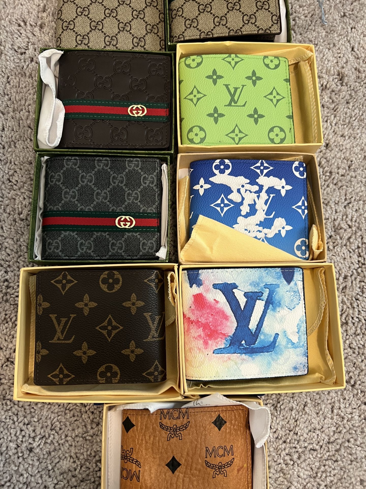 Men’s Wallet $60 Each 