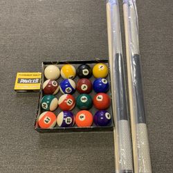 Pool Cues Bundle New 