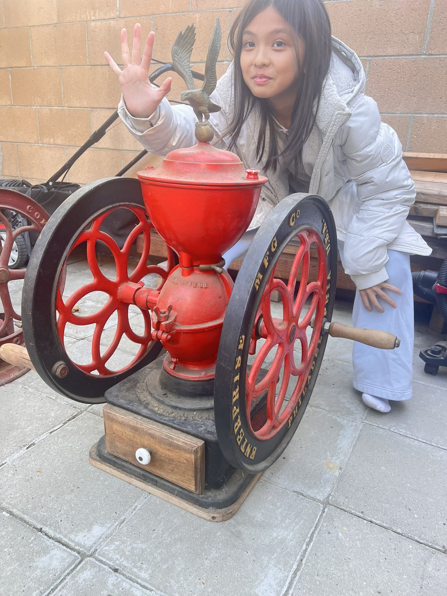 Antique Coffee Grinder