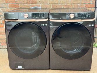 Washer and electric dryer  lavadora y secadora eléctrica