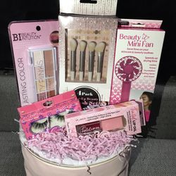 Mothers Day Makeup Bag Basket 