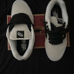 Knu School Vans Suede White 
