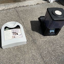 Two Automatic Pet Feeders
